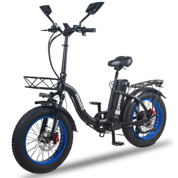 Электровелосипед Minako F11 синий