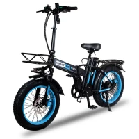 Электровелосипед Minako F10 PRO синий