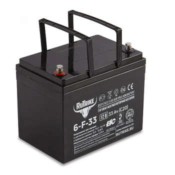 Аккумулятор RuTrike 6-F-33 (12V33A/H C20)